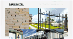 Desktop Screenshot of drewmetal.pl